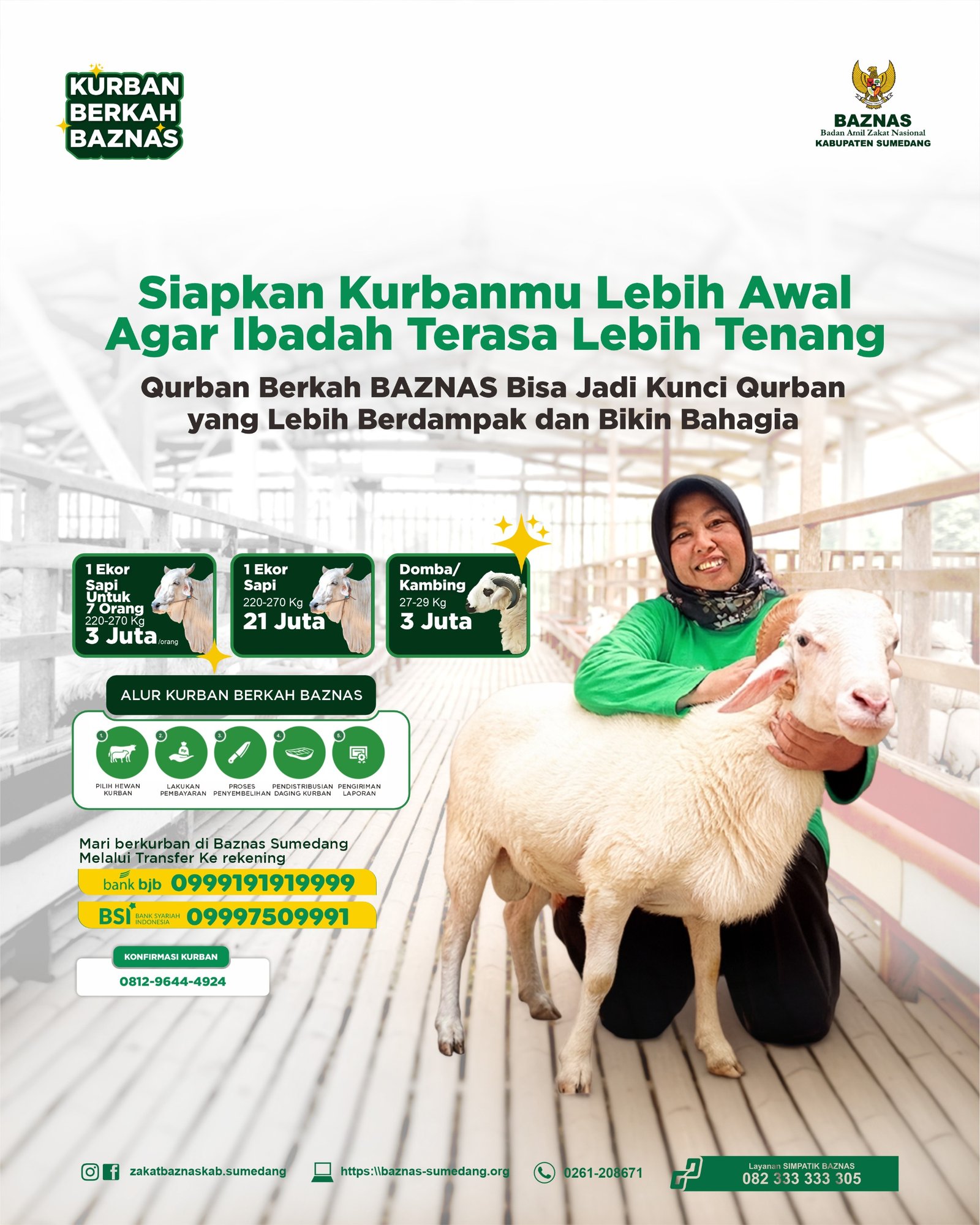 Penerimaan Qurban Idul Adha 1447 H / 2026 M